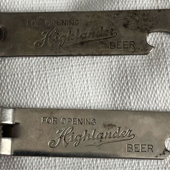 Vintage Highlander Beer Bottle Openers-set of 2 - Picture 4 of 6